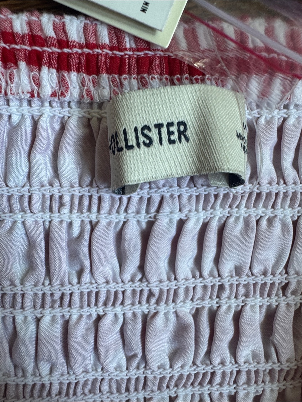Hollister gingham romper - Picture 5 of 7